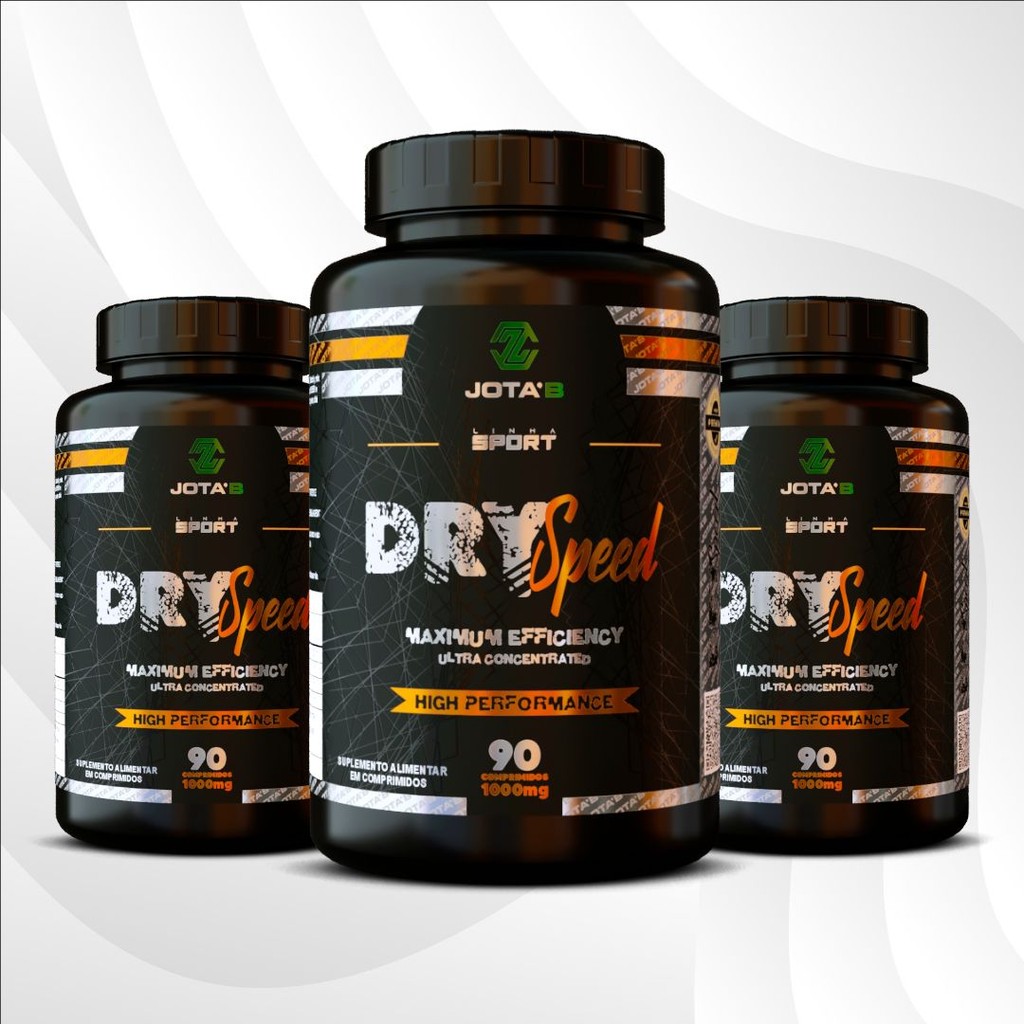 TERMOGÊNICO DRY SPEED 1000mg | Cafeína + Ácido Clorogênico + Antocianinas