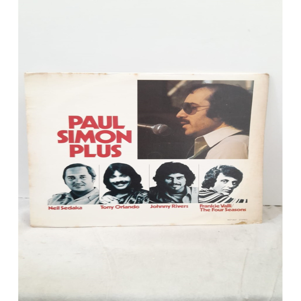 VINIL paul simon e outros lp paul simon plus neil sedaka e outros