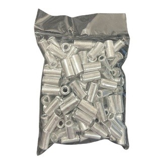 Terminal De Conduite Alumínio 5mm P/ Bicicleta  WG - 100 Peças Oferta em Oferta na Shopee