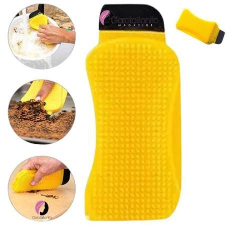 Esponja De Silicone Para Louça Anti Bacteriana E Eficiente
