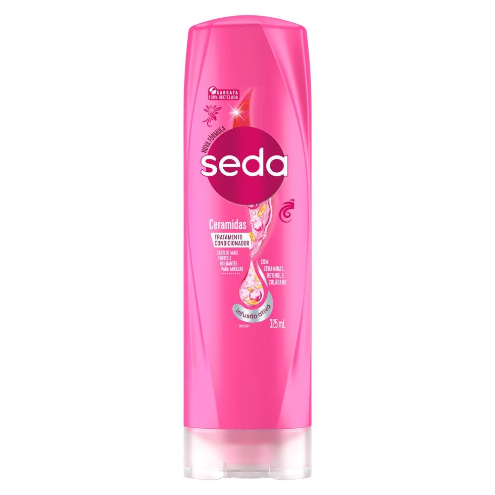 Tratamento Condicionador Seda Ceramidas 325 ml em Oferta na Shopee