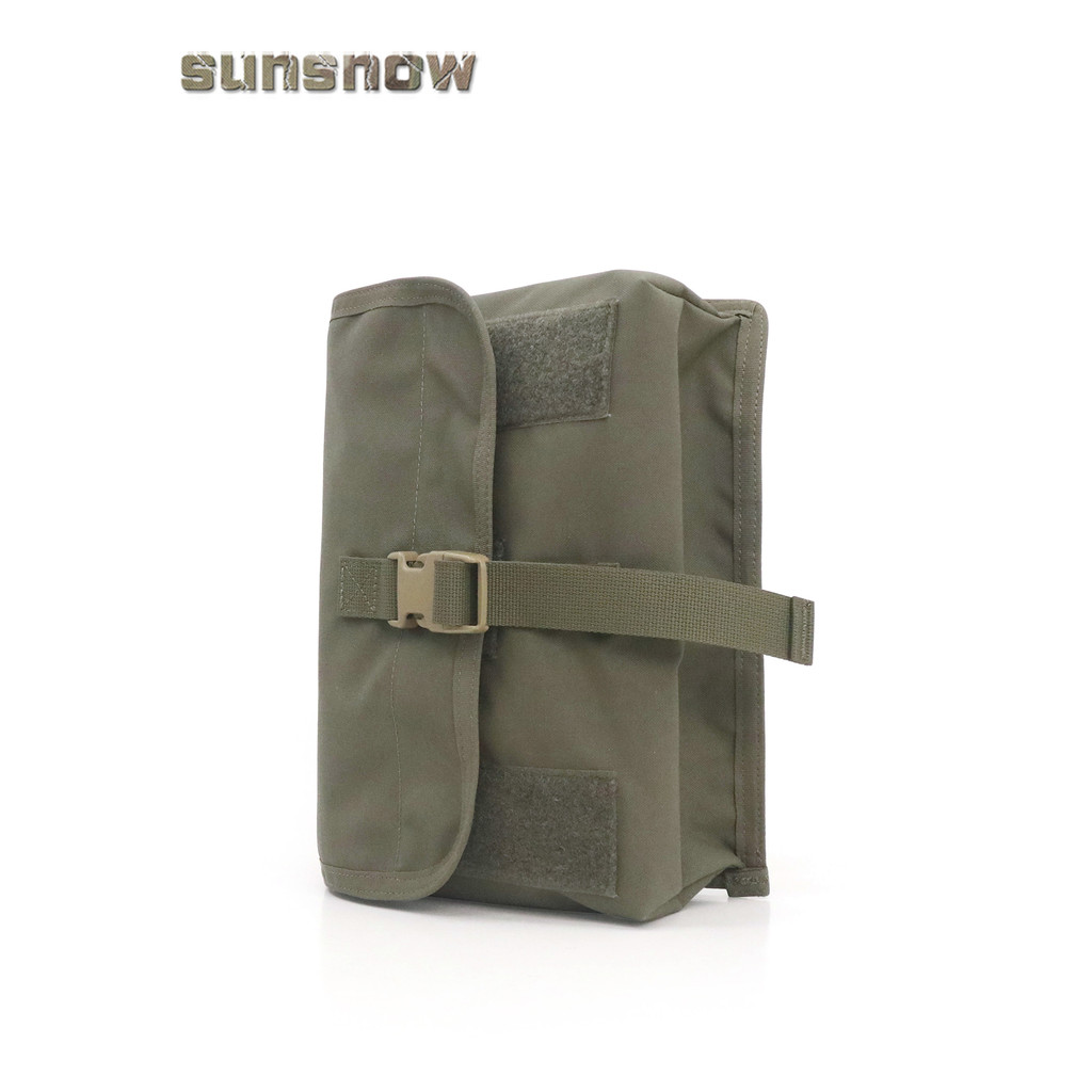 [Sun Snow] UTOC Tactical Gas Máscara Bolsa Perna Bolsa Armazenamento multifuncional Bolsa Molle Bolsa com Bolsa