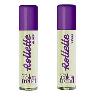Kit Avon gloss rollette s/brilho com 2 un menta queridinha