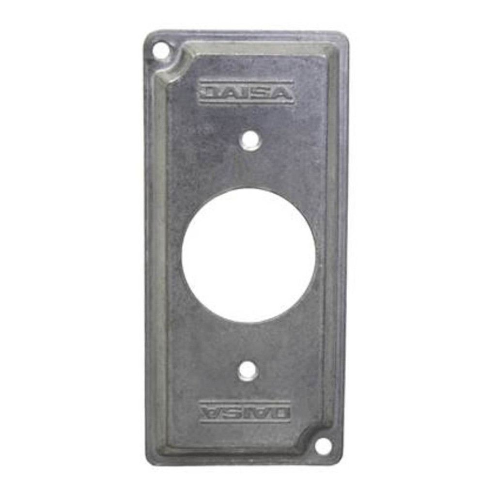 Tampa Para Condulete De 1 - 1 Tomada Redonda - Daisa Original Daisa Para Condulete E Eletroduto Resistência E Excelente