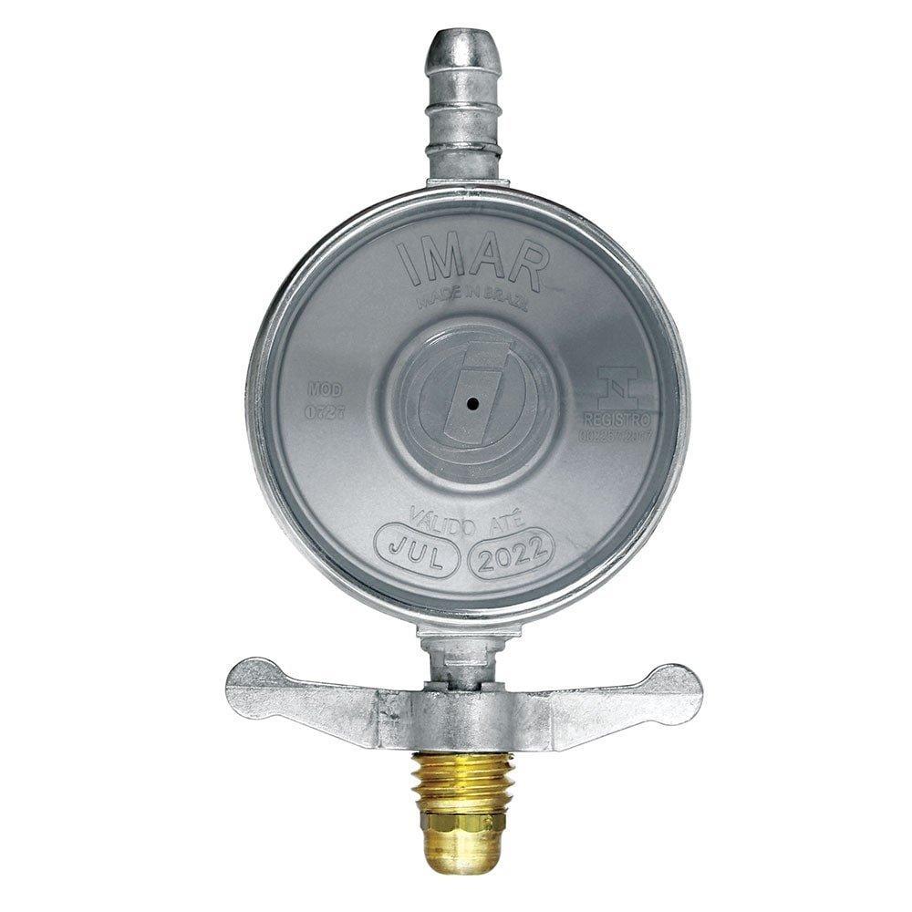 Regulador para Gás Imar 727/01 | ABS, Médio Cinza, 1Kg/H, sem Mangueira