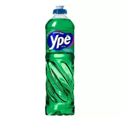 Detergente Líquido Ypê Lava Louças Limão 500ml Embalagem com 24 Unidades