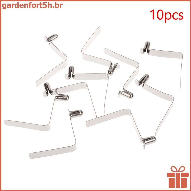 GARDE 10 Pçs Clipes De Mola Loing Tubo Pino Push Clip Para Tenda Pólo Caiaque Paddle 6mm Board Acessórios Acampamento ,