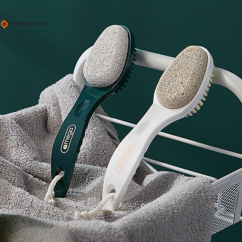 [PPTS] Escova Para Esfregar Os Pés 2 Em 1 , Ferramenta Cuidados Com , Ferramentas Pedicure , Pedra De Moagem Dupla Face