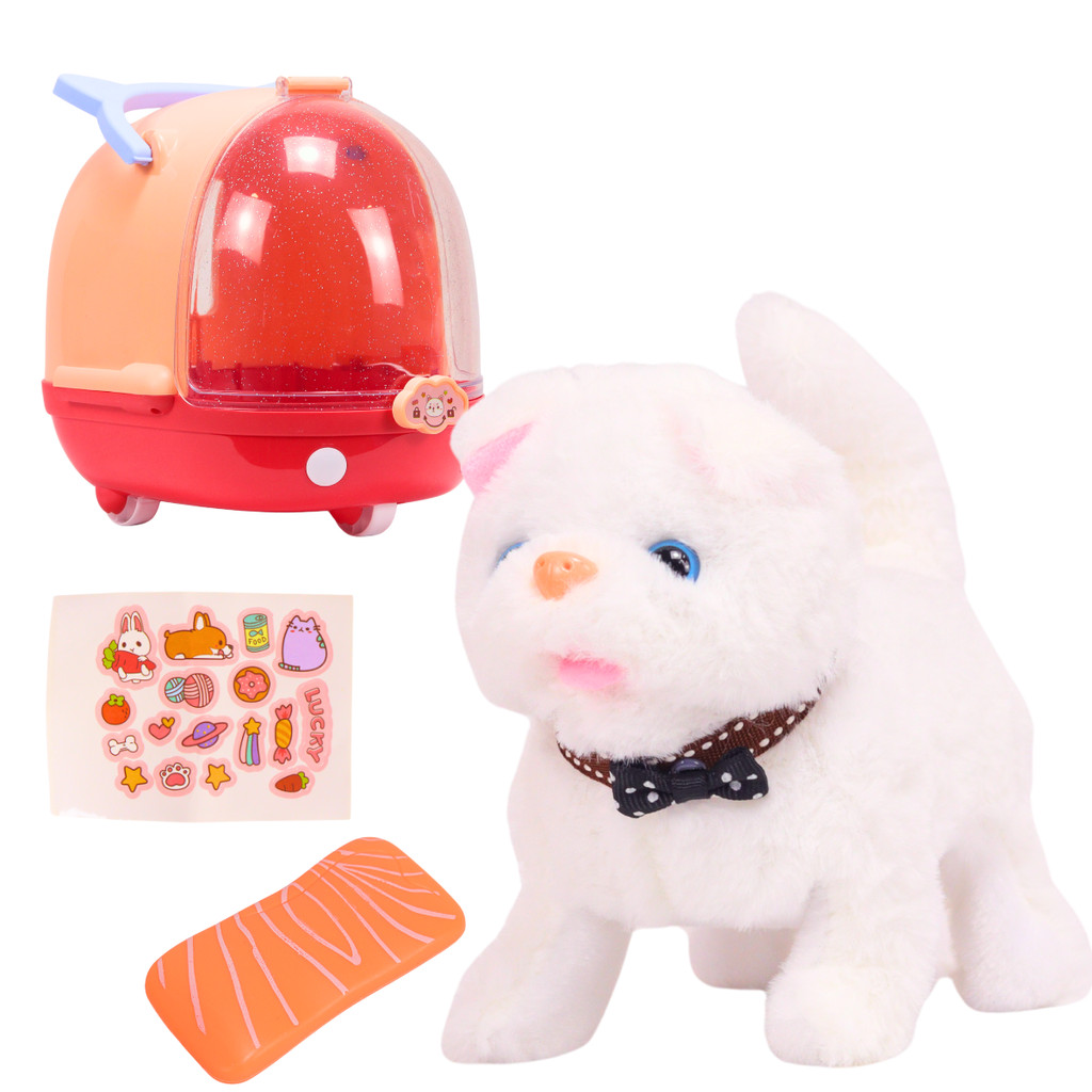 Brinquedo de Pelucia Gatinho com Som e Movimento - Castela