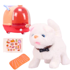 Brinquedo de Pelucia Gatinho com Som e Movimento - Castela