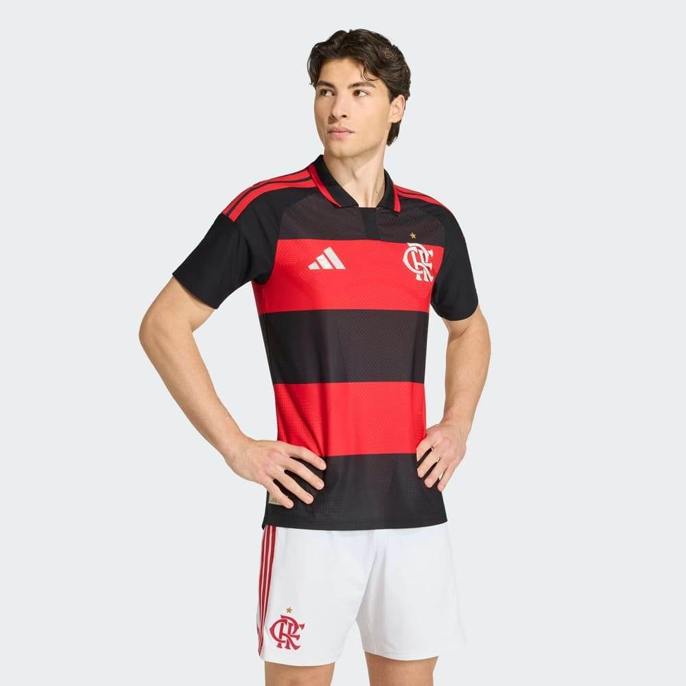 Camisa Flamengo I Adidas 26/27 Jogador Listrada Oficial + NF