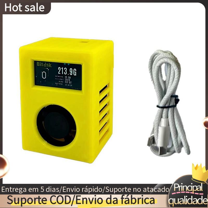 D12 BM1397 200Gh/S Harshrate BTC Miner Solo Bitcoin ASIC Mineração Com Display Inteligente Plugue Americano