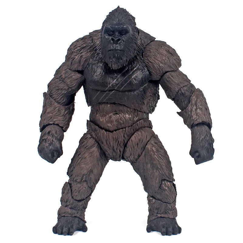 Figura de Ação SHF KING KONG Gorila, Modelo Colecionável, Brinquedo de Presente, Articulações Articuladas, Boneco de Vin