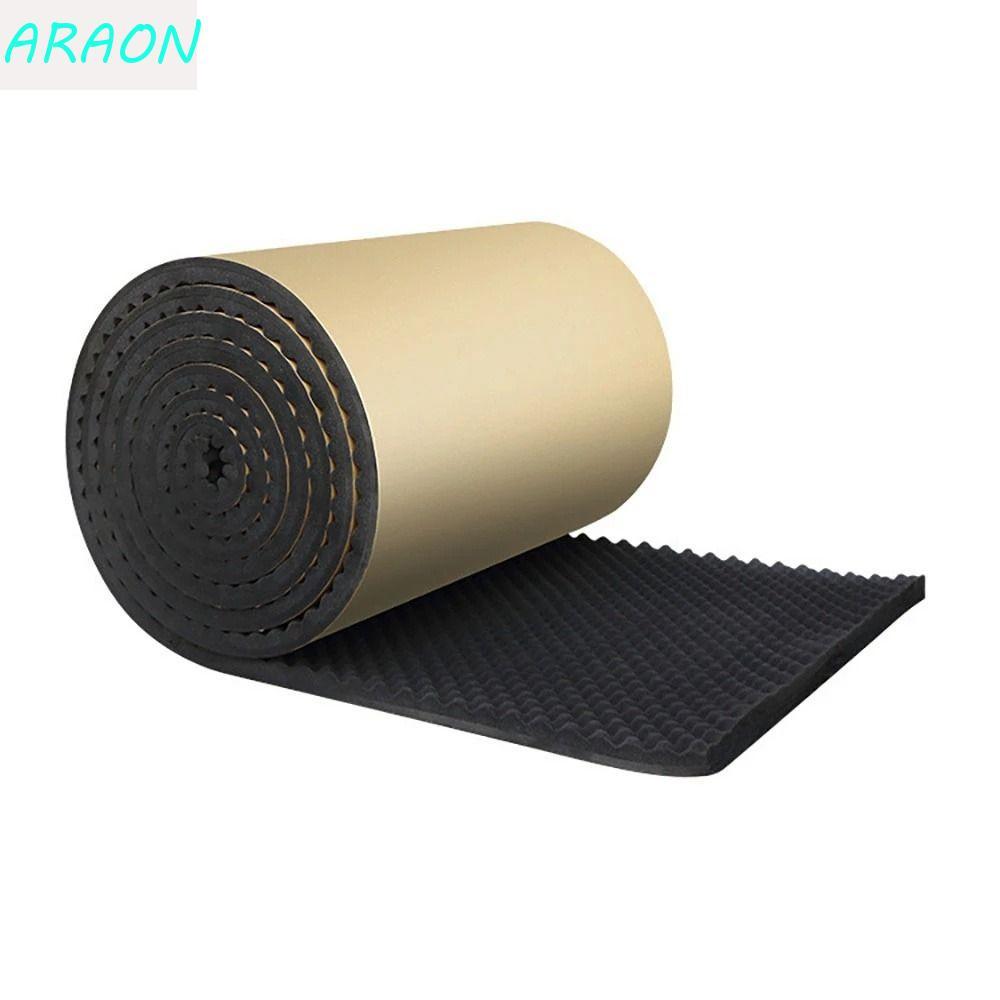ARAON Som Deadener Esteira Folhas De Espuma Acessórios Interiores Automóveis 100 * 50 * 2cm Do Carro
