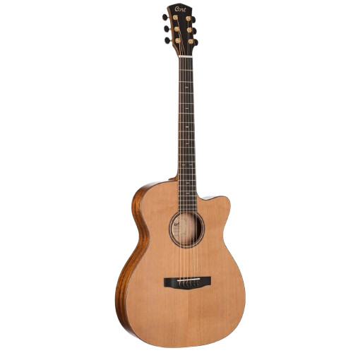 Violão Cort Eletroacústico Flow-OC C/Bag NS Natural Satin