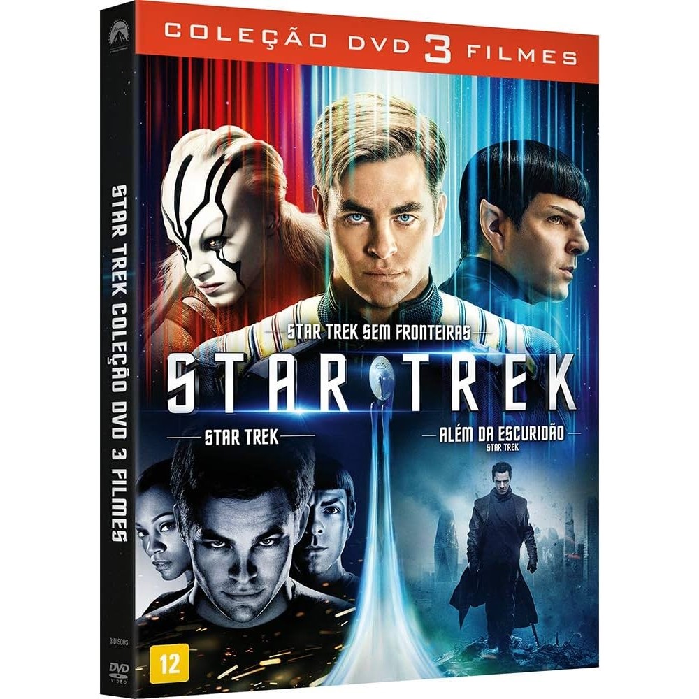 DVD STAR TREK - COLEÇÃO DVD 3 FILMES direção