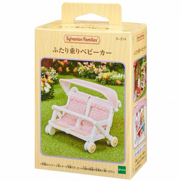 Sylvanian Families Carrinho Duplo (Boneca Não Incluída) S622 Toy House Acessórios Série De Móveis