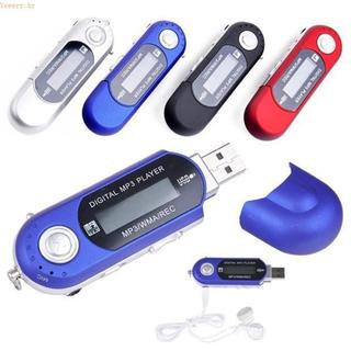 Portátil USB MP3 Player Conecta E Design Substituível Para Viagens Uso Diário Reprodutor Música