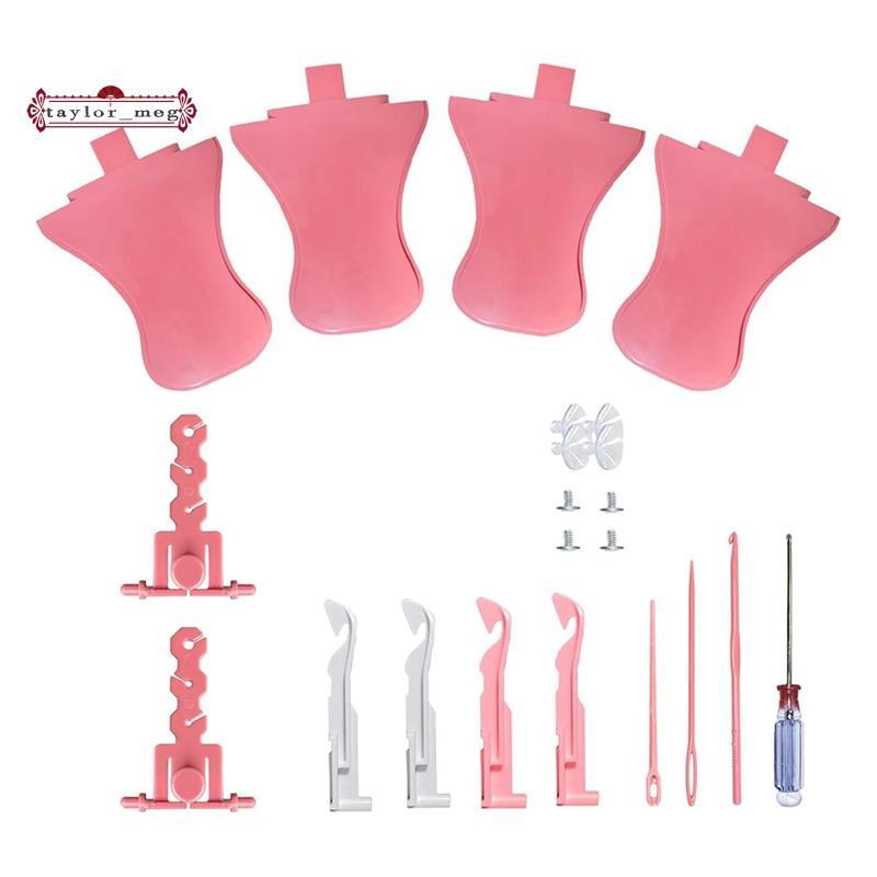 [Venda Quente T] 1 Conjunto De Acessórios De Substituição Para Máquina De Tricô DIY , De Rack De Fio De Malha Rotativa C