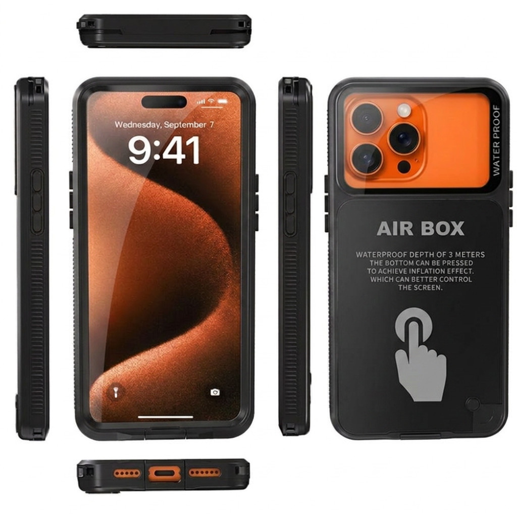 Capa à Prova Da Agua Celular Impermeável Universal IP68 Touch Bolsa Vedada para Praia Piscina Mergulho até 6.9 Pol