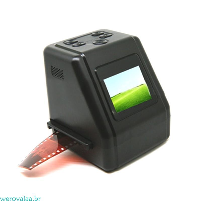 Os Scanners De Filme Deslizante Weroyala Convertem Slides Negativos Bb De Cor 135 126 110 Mm Para Jpeg