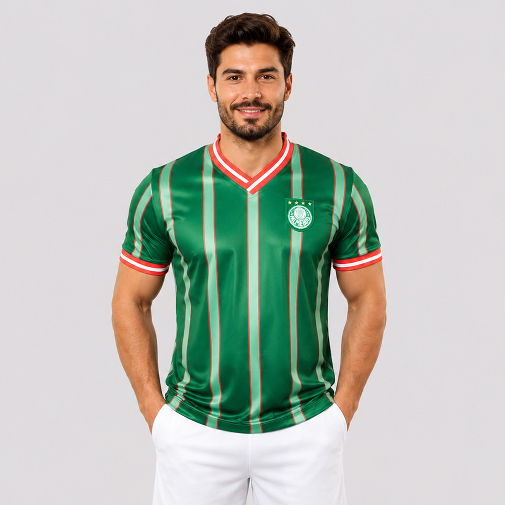 Camisa Palmeiras Retrô 2001 Verde