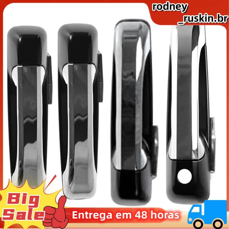 Conjunto De Maçaneta Externa Dianteira E Traseira Do Carro Com Furo Lateral Motorista Para Ram 1GH291XRAJ , 1GH271XRAG ,