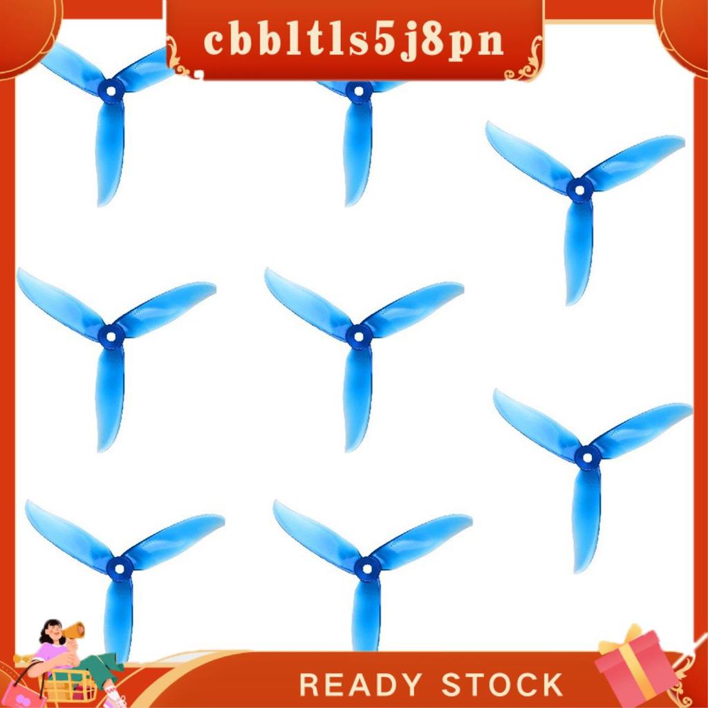 Hélice cbbltls5j8pn 8 Peças T5045C PRO Tri-Lâmina FPV 4CW + 4CCW Para Freestyle Drone Quadcopter Parte
