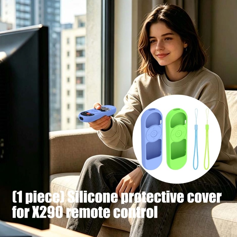 Capa Remota De Silicone MR Com Acesso De Botão Para Abertura Lateral XRT290 E Manuseio Remoto De TV Diária Suporte De Vi