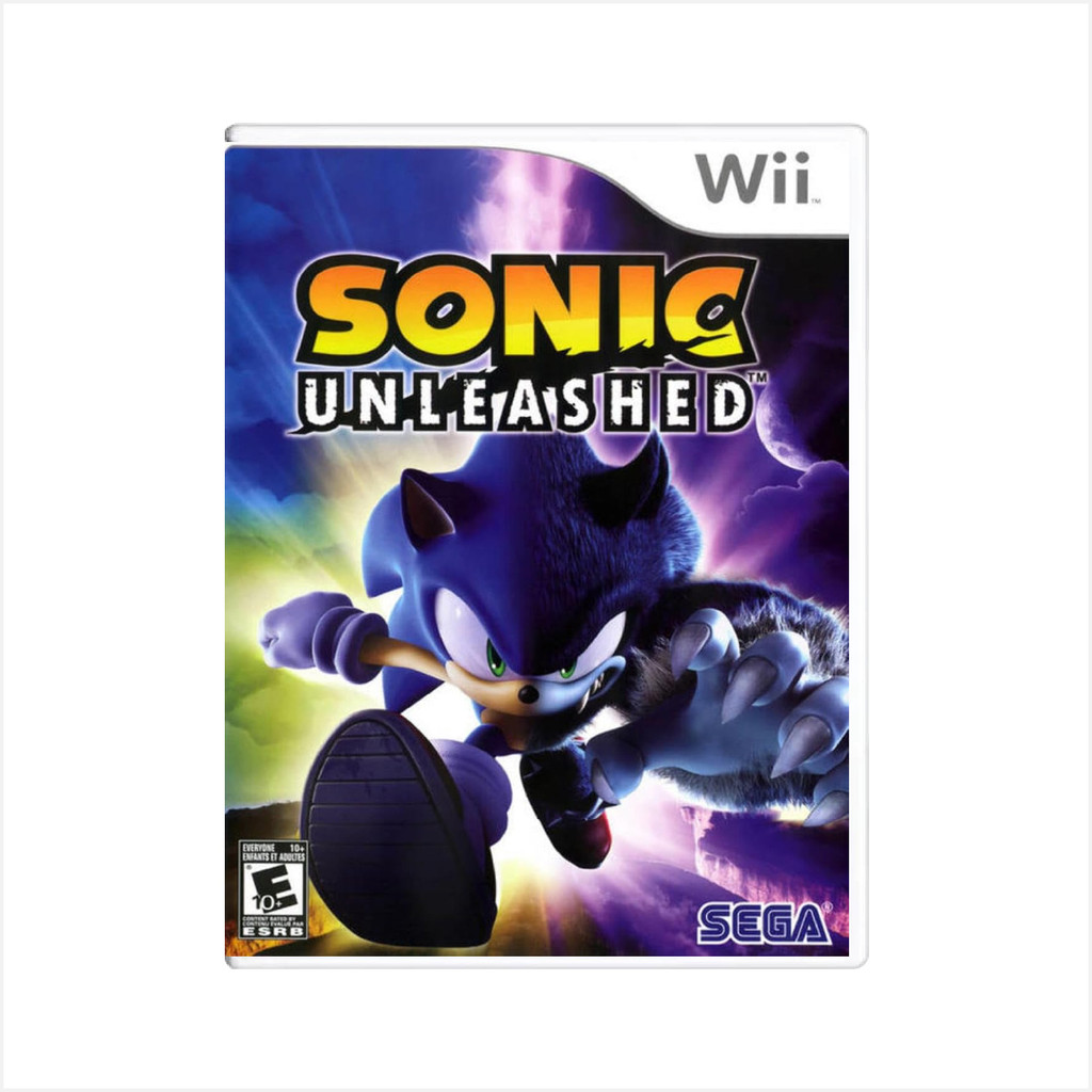 Jogo Sonic Unleashed - Wii - Usado - Original