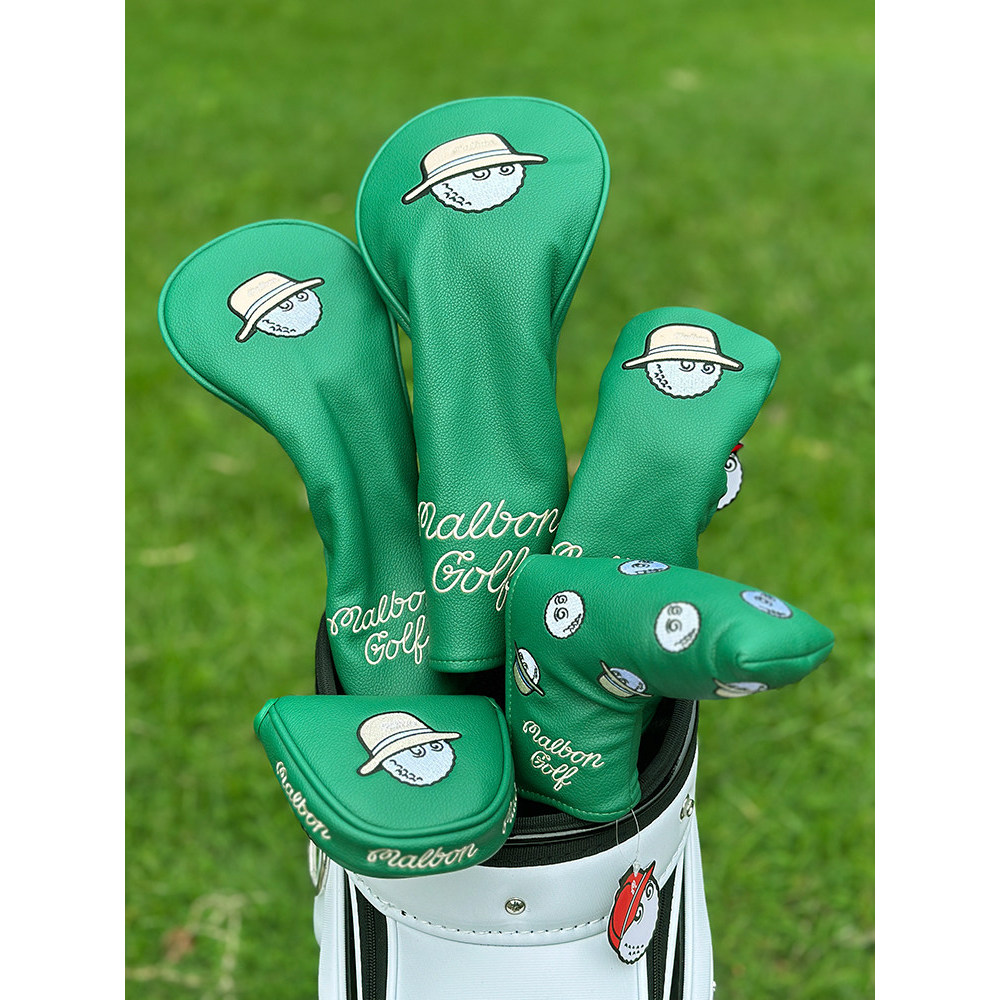 Edição limitada balde chapéu clube de golfe capa de madeira clube capa em forma plana Putter clube capa protetora g
