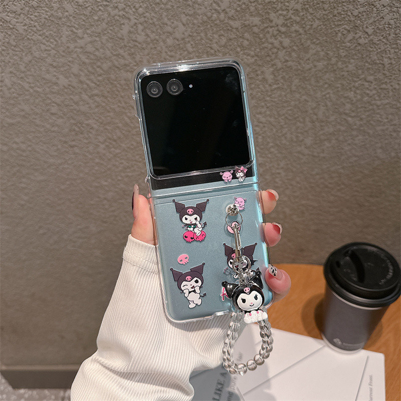 Para Motorola Moto Razr 40 Ultra , 50 Capa De Telefone Dobrável Com Padrão De an
