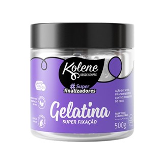 Gelatina Capilar Kolone Superfinalizadores Roxo 500g em Oferta na Shopee