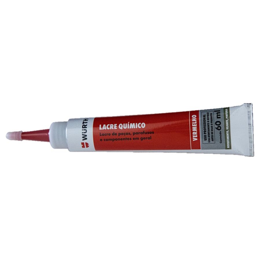 Lacre Químico Vermelho 60ml Wurth