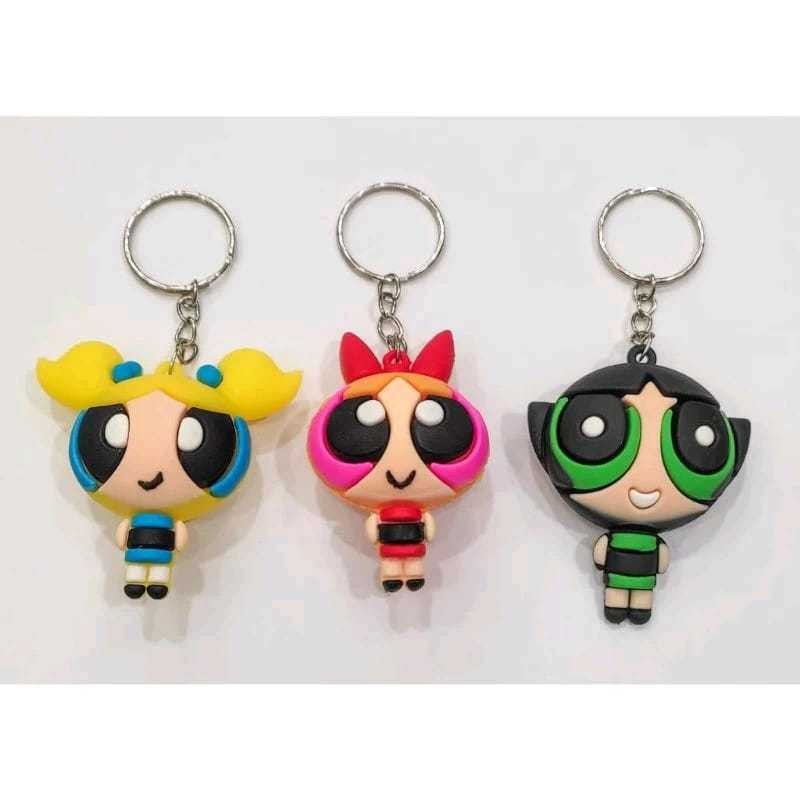 Chaveiro Meninas Super Poderosas Lindinha Boneca Docinho Florzinha Desenho Personagem