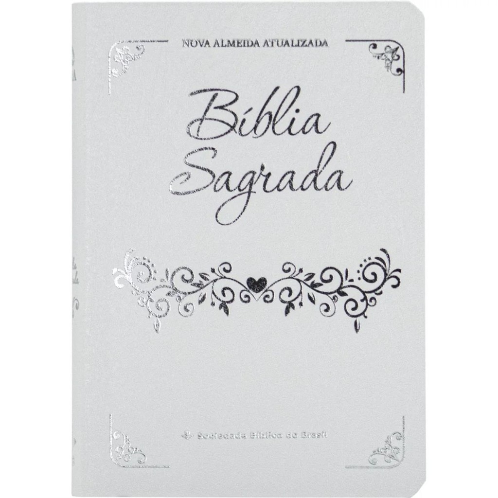 Bíblia Sagrada | NAA | Casamento | Letra Grande Branca