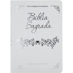 Bíblia Sagrada | NAA | Casamento | Letra Grande Branca
