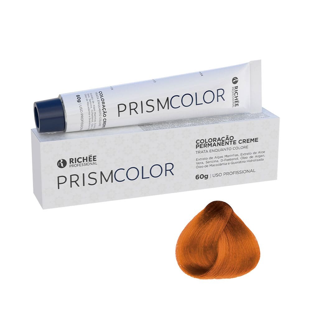 Coloração Richée PrismColor 0.34 Amarelo Laranja em Oferta na Shopee