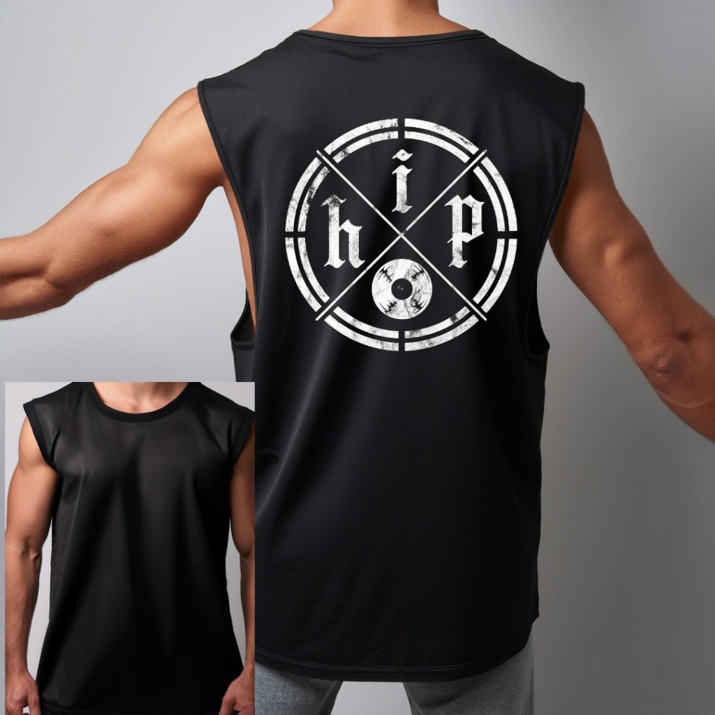 Camiseta Camisa  Oversized  Regata  cavada  100% Algodão estampada academia cultura HIP HOP Estilo