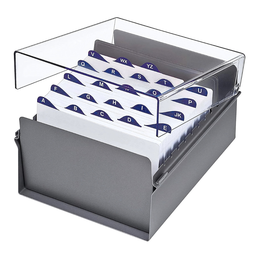 Fichários Para Fichas Padronizadas 5X8 C/ Índice A-Z TAMANHO: 27x15x22cm 923