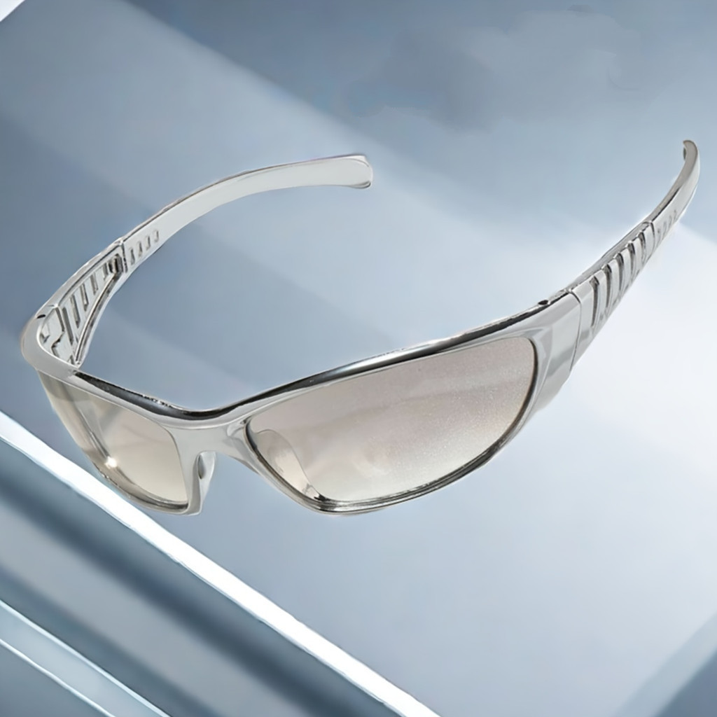 Óculos de Ciclismo Esportivos Polarizados para Homens e Mulheres - Lentes de PC, Sem Grau, Óculos Versáteis com Proteção