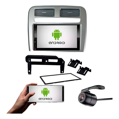 Central Multimidia Android Fiat Punto 2008 2009 2010 2011 2012 Wifi Gps Espelhamento S/fio