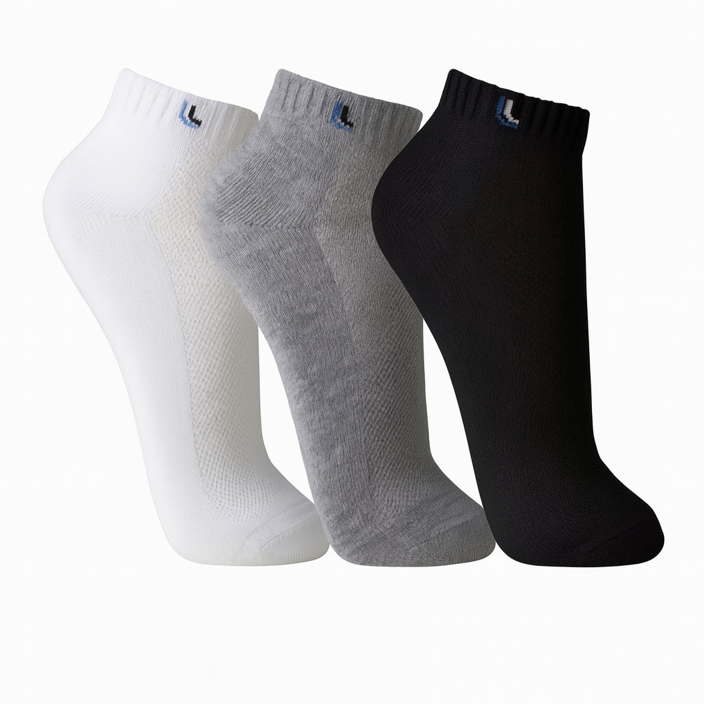 Meia Lupo AU Sport Kit3 Tam 41 a 44 Cor Sortida