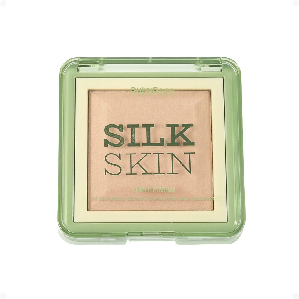 Pó Compacto Ruby Rose Silk Skin Light Finish PC10 HB-M403-1