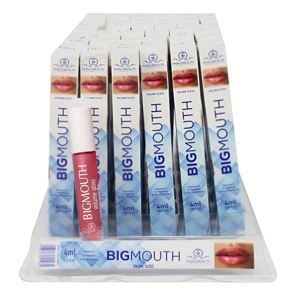 37 Gloss Volume Rose Brilhante Phállebeauty Bigmouth Atacado