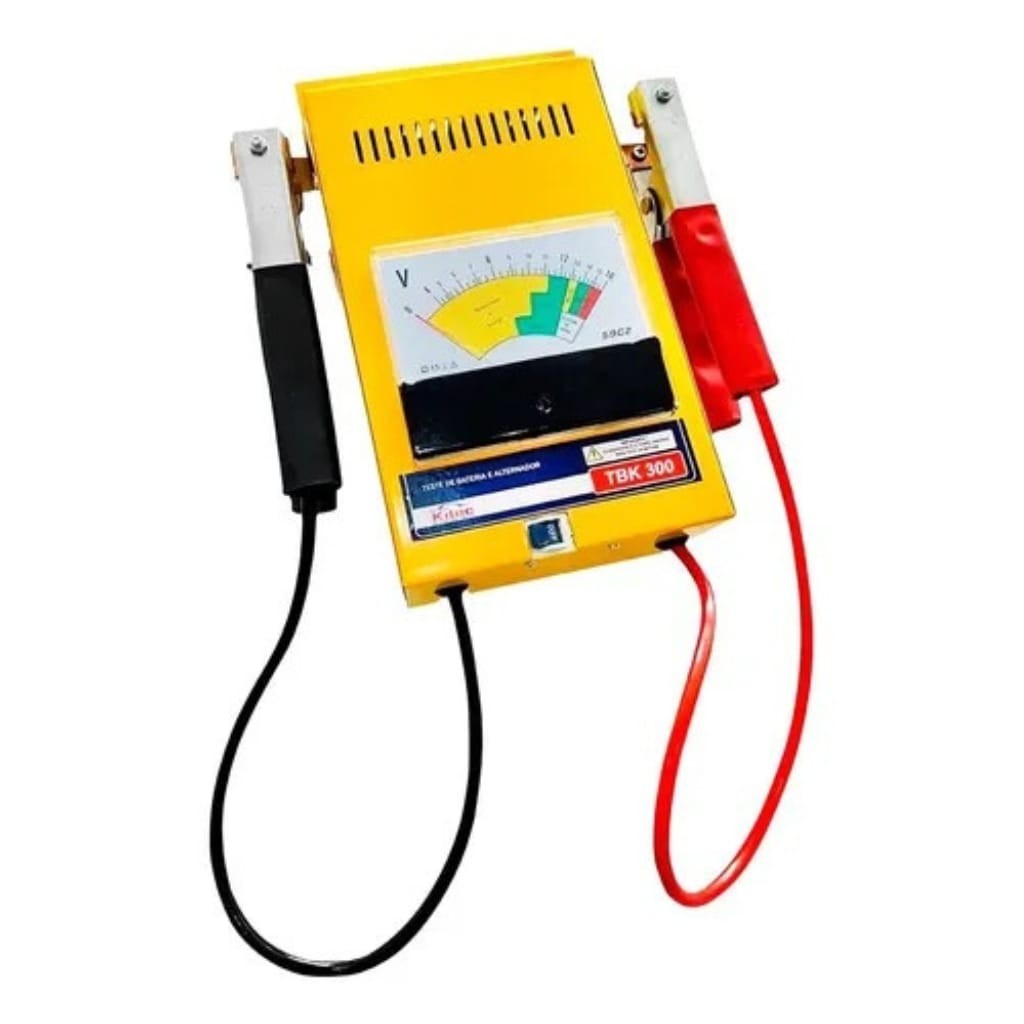 Testador Bateria Kitec Carga Elétrico Automotivo 16v Tbk300