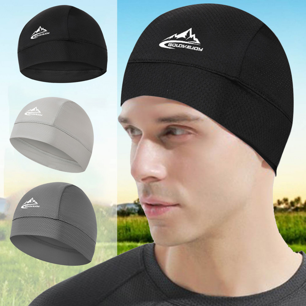 Boné De Caveira De Malha Respirável , Forro De Capacete Esportivo Leve De Secagem Rápida Para Homens E Mulheres , Gorros