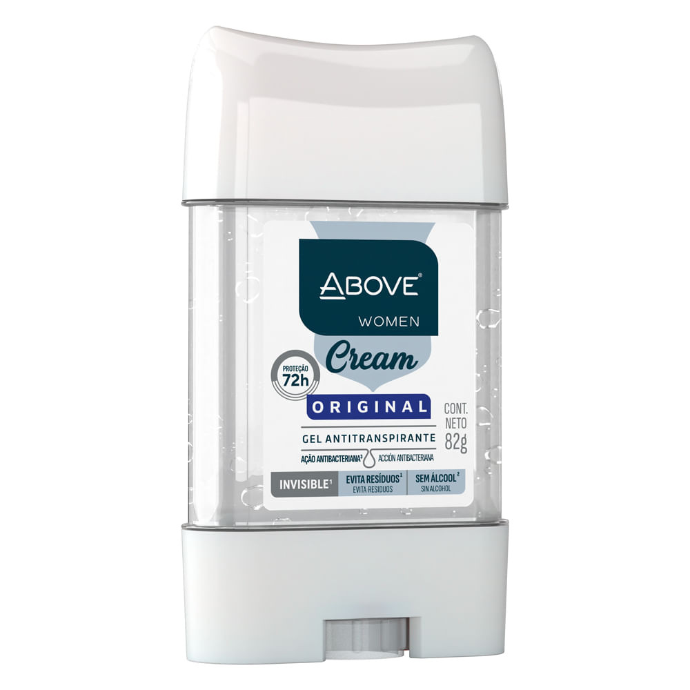 Desodorante Above Women Cream Invisible Gel Antitranspirante Stick 82g