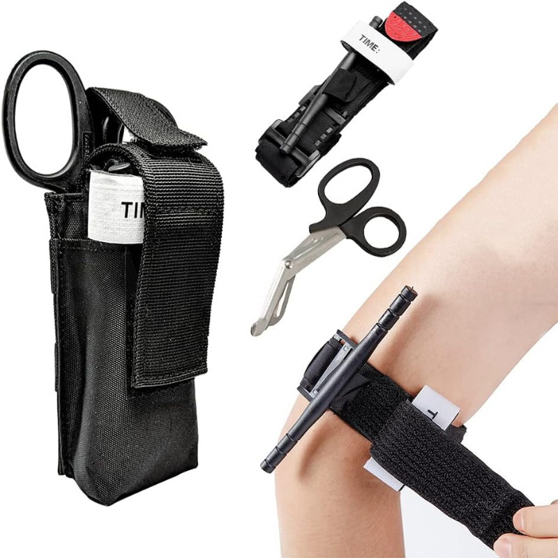 Torniquete CAT equipamento de resgate ao ar livre primeiros socorros arteriais torniquete giratório de combate