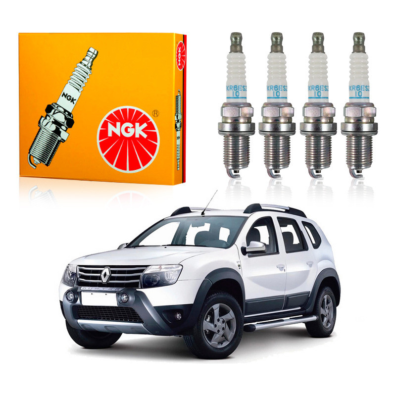 Jogo Velas Ngk Duster 1.6 2.0 16v 2011 A 2016 em Oferta na Shopee